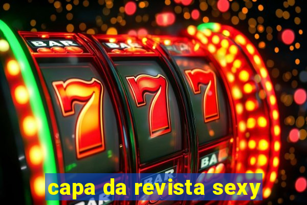 capa da revista sexy